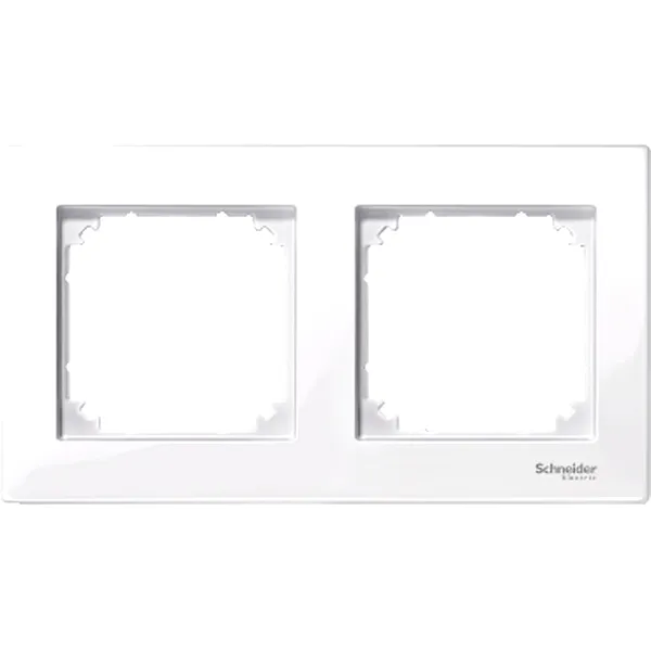 Rama dubla M-Plan, alb activ