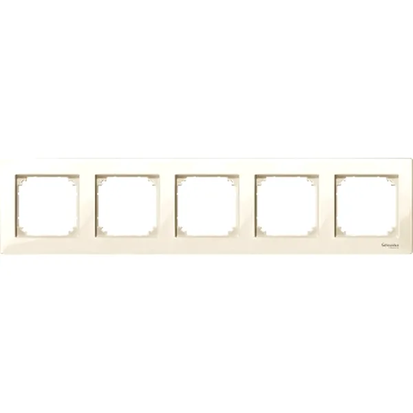 Rama M-Plan, 5 Aparate, Alb, Lucios