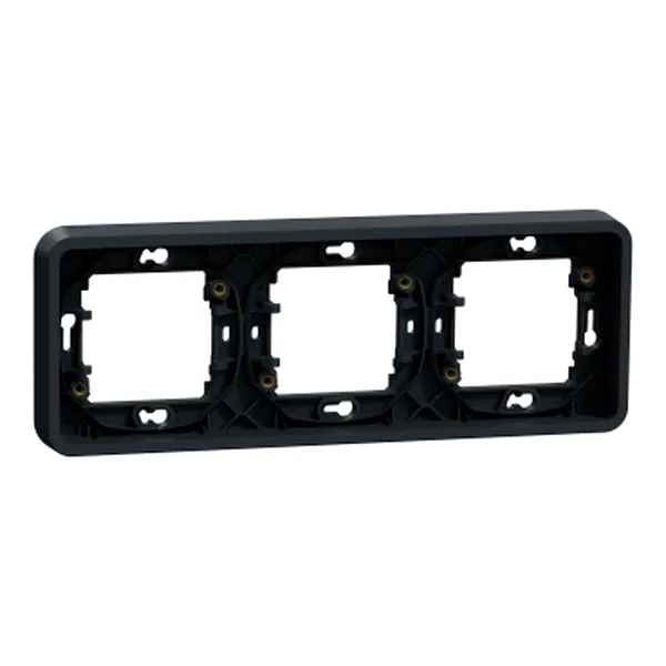 Mureva Styl suport fixare 3 posturi ST, orizontala, gri