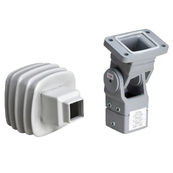 Fixare Articulata, Patrat 80 Mm, Otel Turnat Ral 7040. For S3Cm Carcasa Hmi