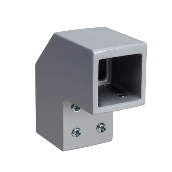 Consola Fixa, Patrat 80 Mm Ral 7040. For Spacial S3Cm Carcasa Hmi