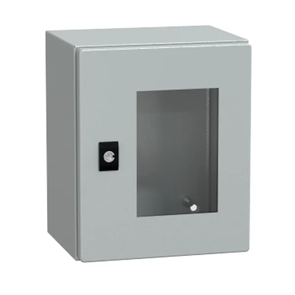 Spacial CRN, usa tspt, fara contrapanou H300xW250xD200 IP66 IK10 RAL 7035