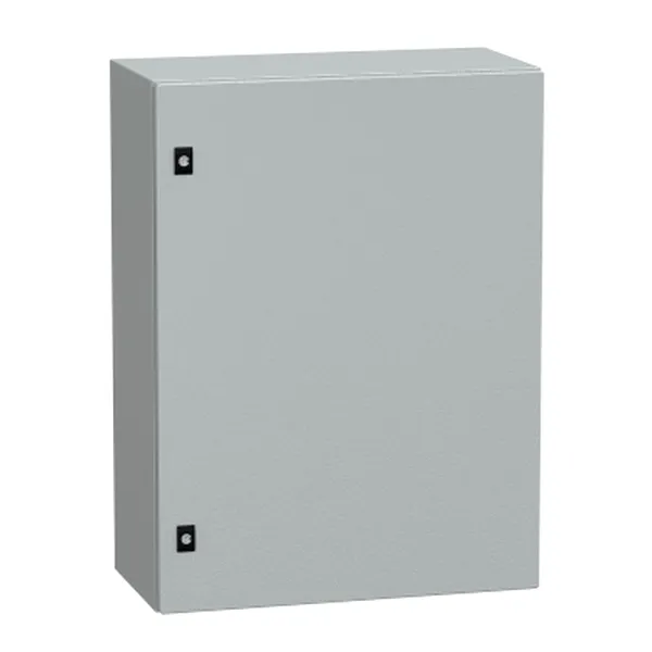 Spacial CRN, usa plina, cu contrapanou H800xW600xD300 IP66 IK10 RAL 7035