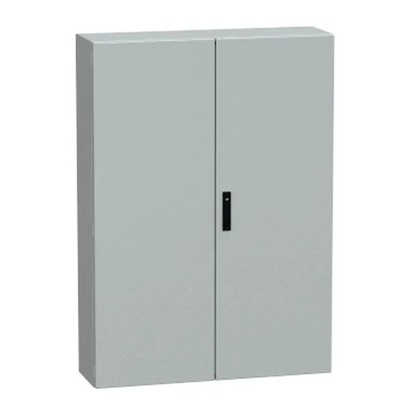 Spacial CRNG usa plina, fara contrapanou H1400xW1000xD300 IP55 IK10 RAL7035