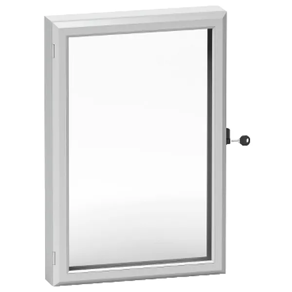 Fereastra de inspectie IP 55 cu cadru aluminiu si geam acrilic 3 mm 500 x 500 mm