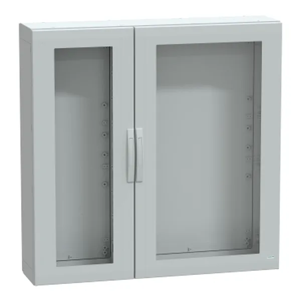 Carcasa cu montaj pe podea poliester versiune PLA etansa 1250x1250x320 IP65 cu geam