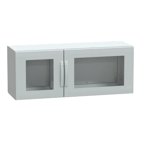 Carcasa cu montaj pe podea poliester versiune PLA etansa 500x1250x420 IP65 cu geam