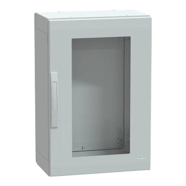 Carcasa cu montaj pe podea poliester versiune PLA etansa 750x500x320 IP65 cu geam