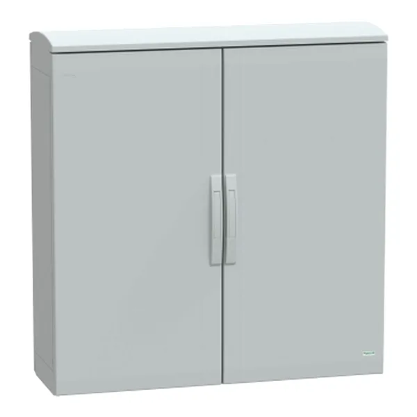 Carcasa montaj podea poliester versiune PLAT desch. superior,prot. 1000x1000x320 IP44
