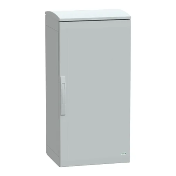 Carcasa montaj podea poliester versiune PLAT desch. superior,prot. 1000x500x420 IP44
