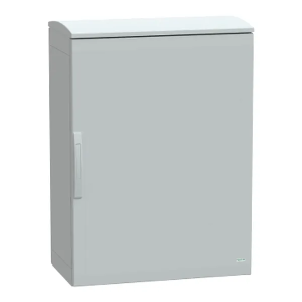 Carcasa montaj podea poliester versiune PLAT desch. superior,prot. 1000x750x420 IP44