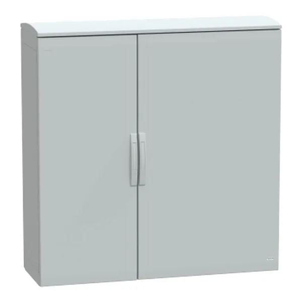 Carcasa montaj podea poliester versiune PLAT desch. superior,prot. 1250x1250x420 IP44