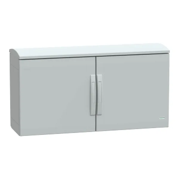 Carcasa montaj podea poliester versiune PLAT desch. superior,prot. 500x1000x320 IP44