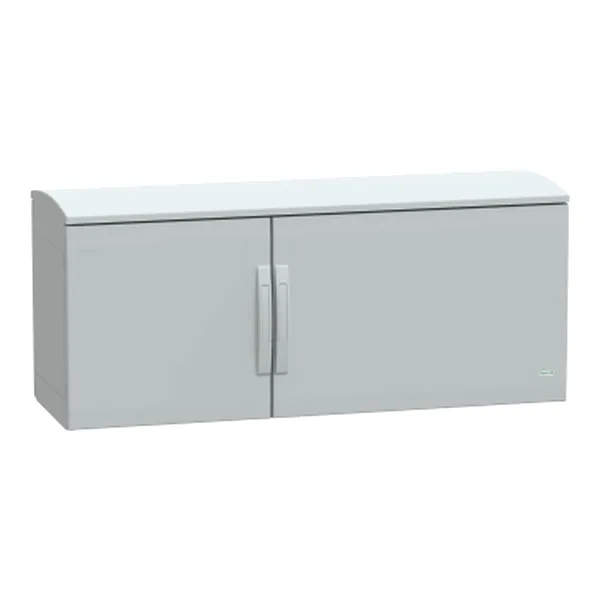 Carcasa montaj podea poliester versiune PLAT desch. superior,prot. 500x1250x420 IP44