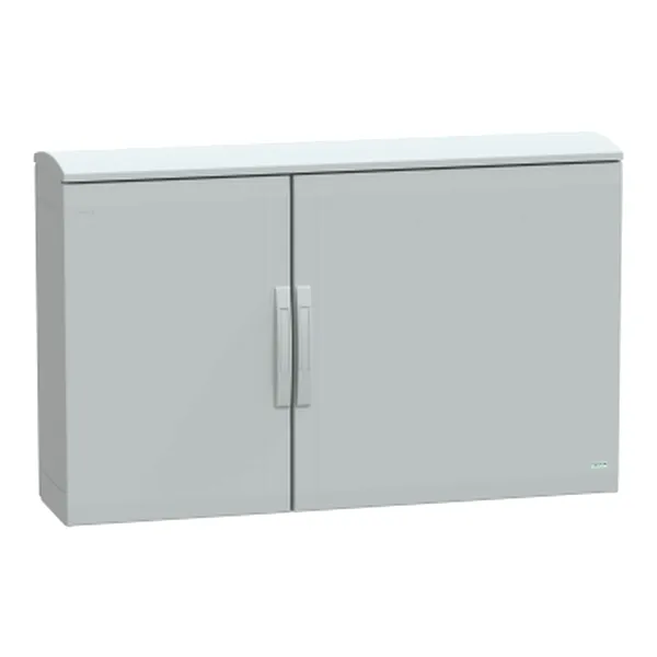 Carcasa montaj podea poliester versiune PLAT desch. superior,prot. 750x1250x320 IP44