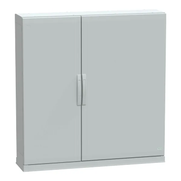 Carcasa montaj podea poliester versiune PLAZ cu plin. desch. inf. 1250x1250x320 IP54