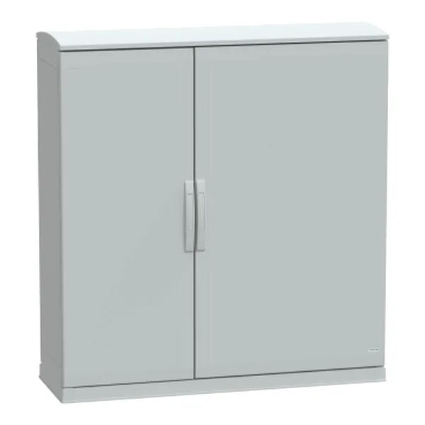 Carcasa montaj podea poliester versiune PLAZ cu plin.+prot. desch. 1250x1250x420 IP44