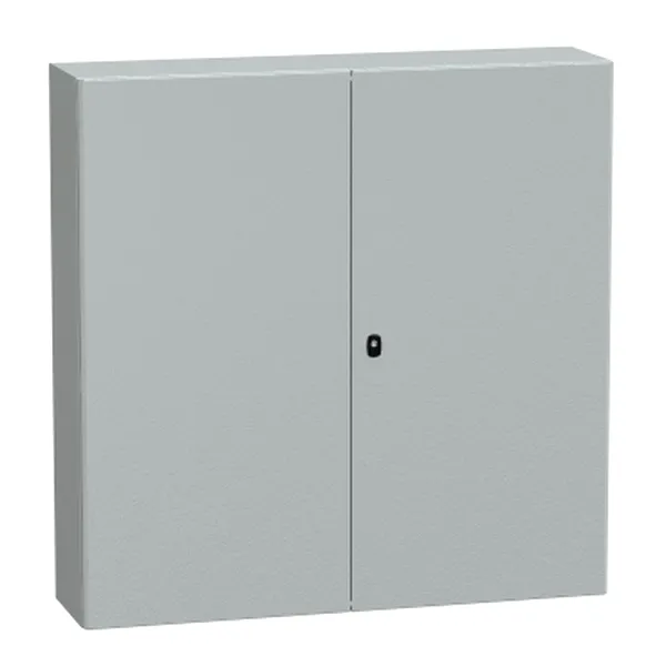 Usa simpla Spacial S3D cu plac. mont. H1200xW1200xD300 IP55 IK10 RAL7035.