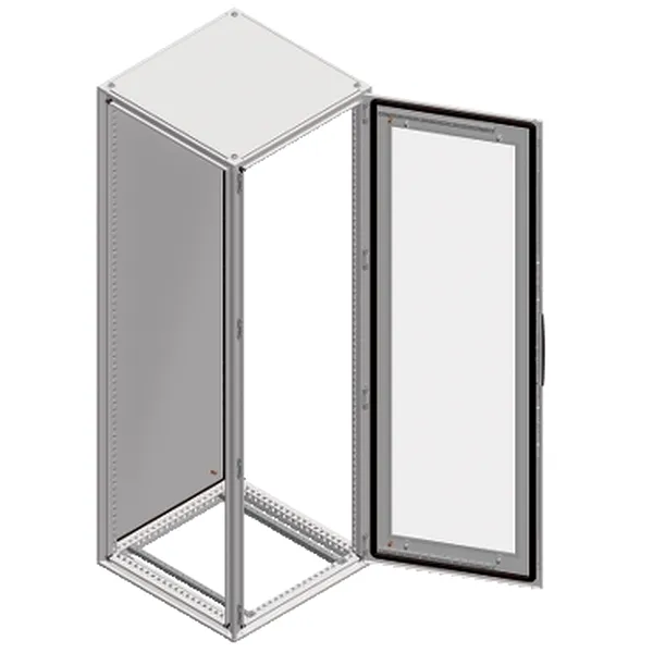 Spacial Sf Carcasa Cu Usa Lucioasa - Asamblata - 2000X800X800 Mm