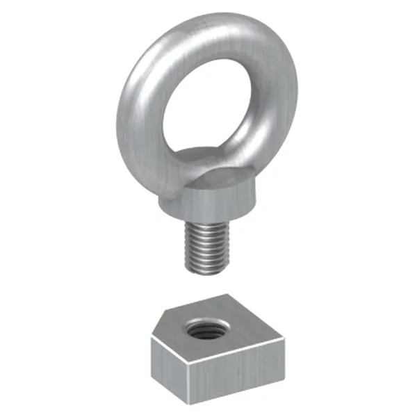 Set De 4 Suruburi Cu Inel Pentru Ridicare Spacial Sm M12 -Otel Turnat Galvanizat