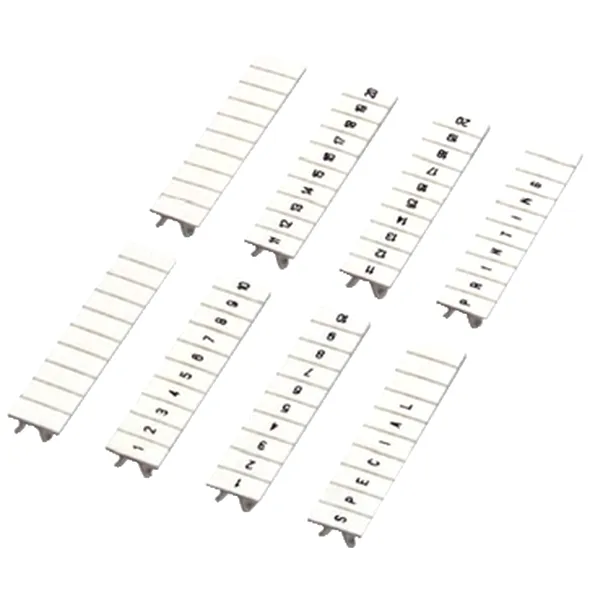 Banda De Marcare Cu Clipsare, 5Mm, 10 Caractere 11 La 20, Print Orizontal, Alb