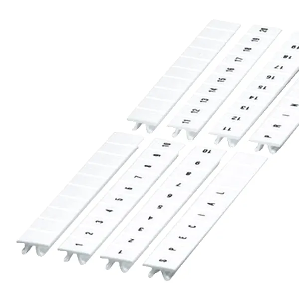 Banda De Marcare Cu Clipsare, 8Mm, 10 Caractere 31 La 40, Print Orizontal, Alb