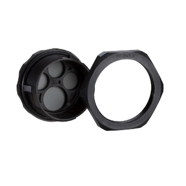 Trecere cablus IP65, rotunda, M50, cu/f. conectori, 8 intr.