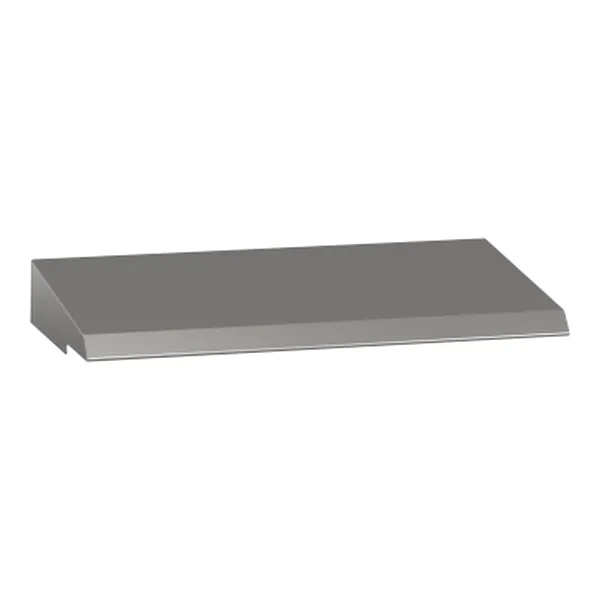 Capac Inoxidabil 304L, Scotch Brite Finish. Pentru Dulapuri Wm W400Xd200Mm