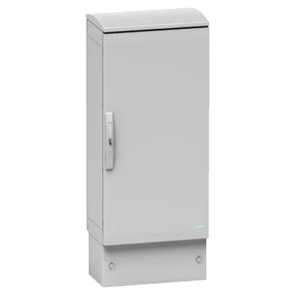 Plinta poliester sticla armata pt carcasa PLA(T)126 deschidere frontala IP44-IK10 RAL7035