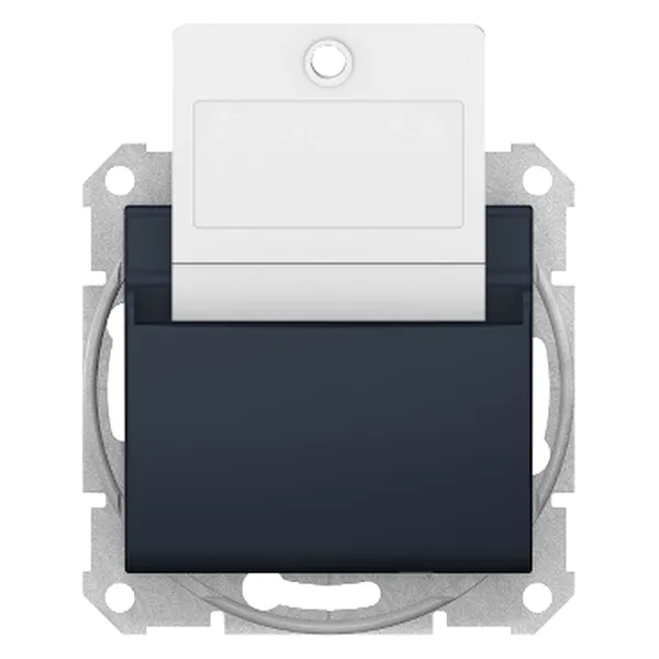 Sedna, Comutator Cartela Hotel, 10Ax fara Rama Grafit