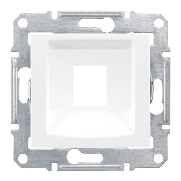 Placa Sedna, Simpla; Systimax, Cat5E, Cat6 Utp (fara Conector), Alb