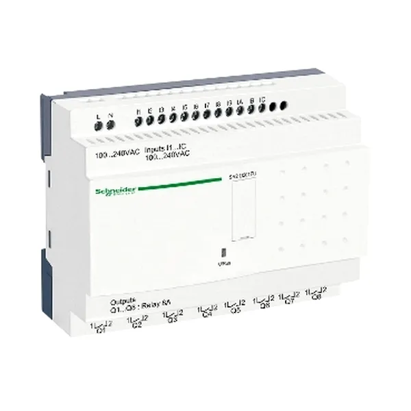 Releu Inteligent Comp. Zelio Logic, 20 I O, 100, 240 V C.A., fara Ceas, fara Afisaj