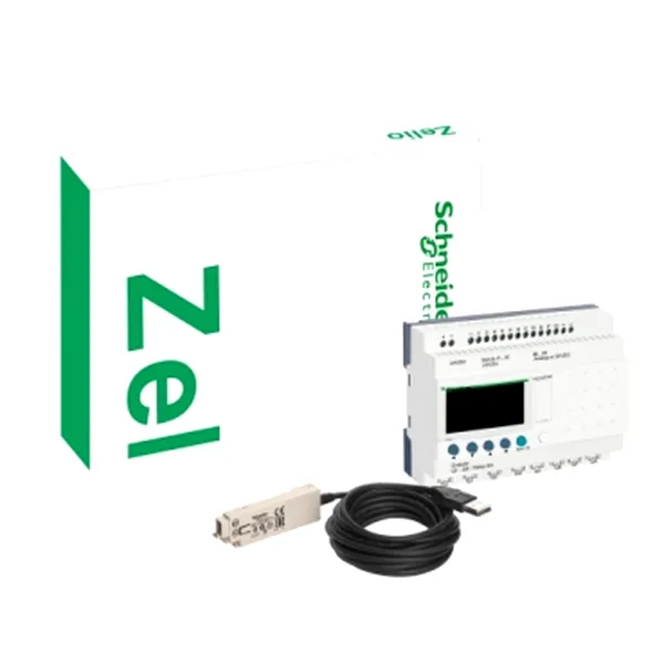 Releu Inteligent Comp. Zelio Logic, Pachet descop., 12 I O, 24 V C.C.