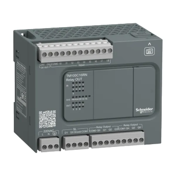 Modicon M100 16I/O ,C.A.220V, 9 intrari, 7 iesiri