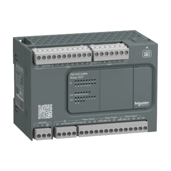 Modicon M100 24I/O ,C.A.220V, 14 intrari, 10 iesiri
