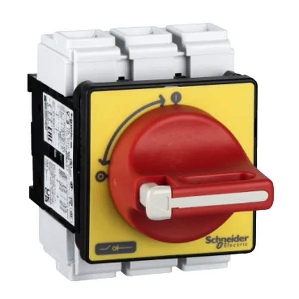 Intrerup. Sarc. Vcf - Tesys - 3 Poli - 690 V 63 A - Maner Rosu Blocabil Cu Lacat