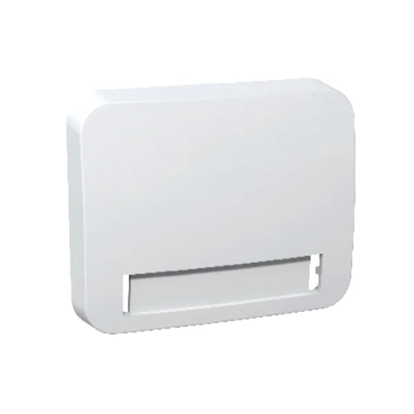 Cedar Plus -Clapeta Basculanta cu Eticheta de Marcaj, Alb