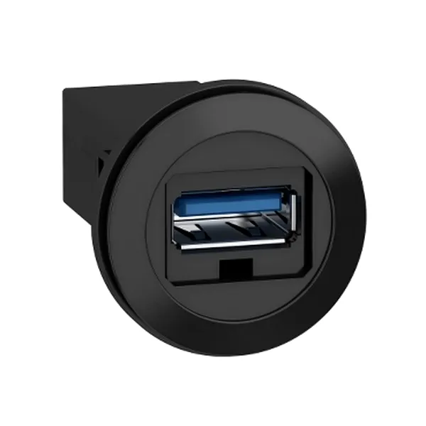 Port Usb 3.0 cu Montare Pe Panou, 22 mm, pentru Fisa Conectare Interfata USB