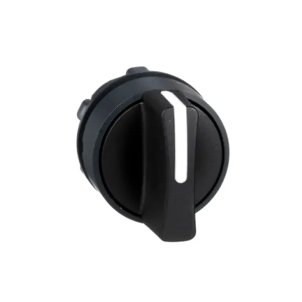 Cap de Selector, 3 Pozitii,  22, Negru